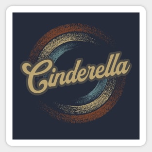 Cinderella Circular Fade Sticker